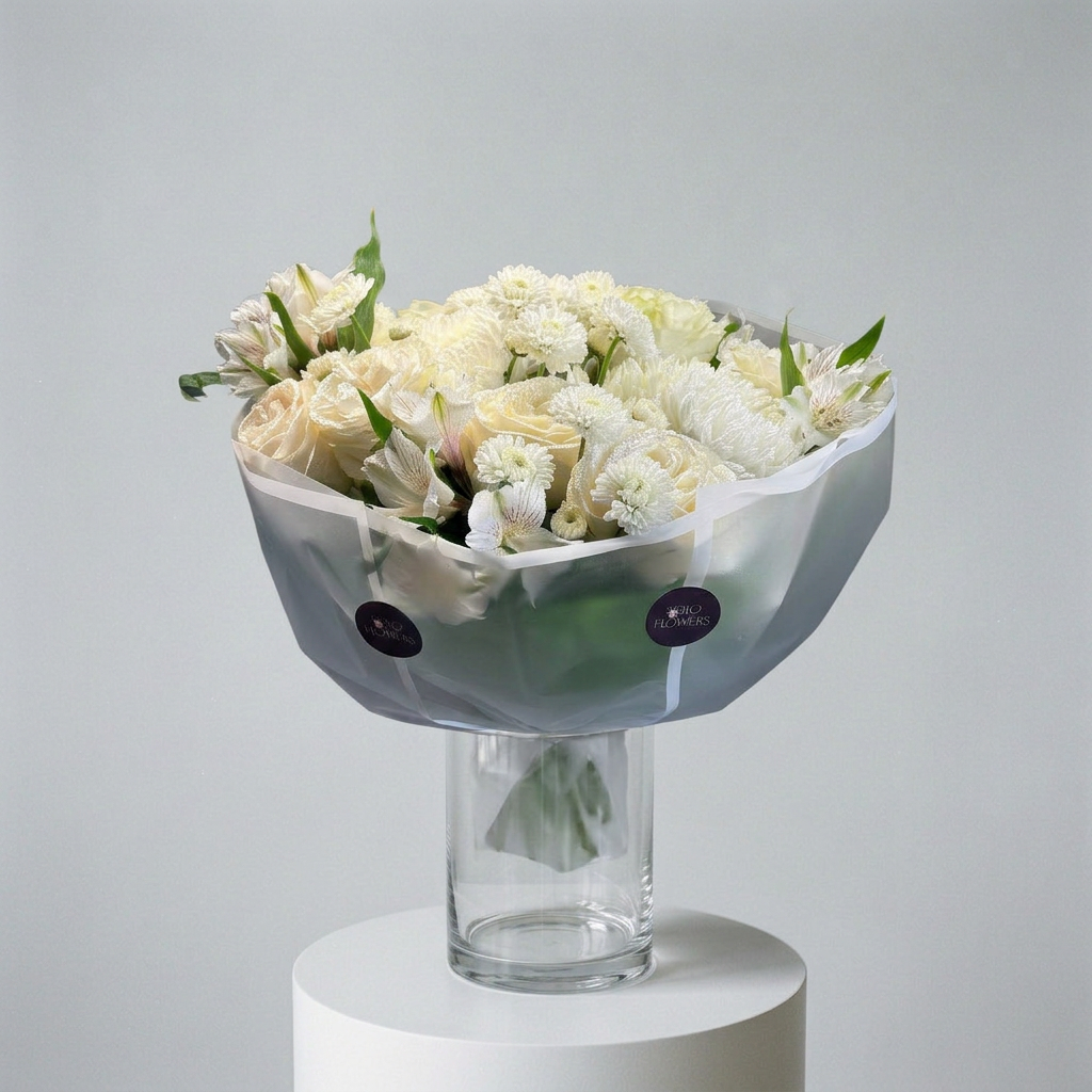 Pure White Elegance Bouquet