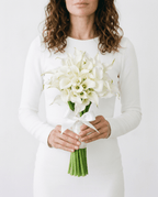 Ivory Calla Grace Bridal Bouquet