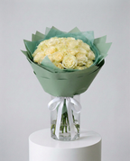Pure Ivory Rose Bouquet
