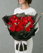 Velvet Red Rose Bouquet