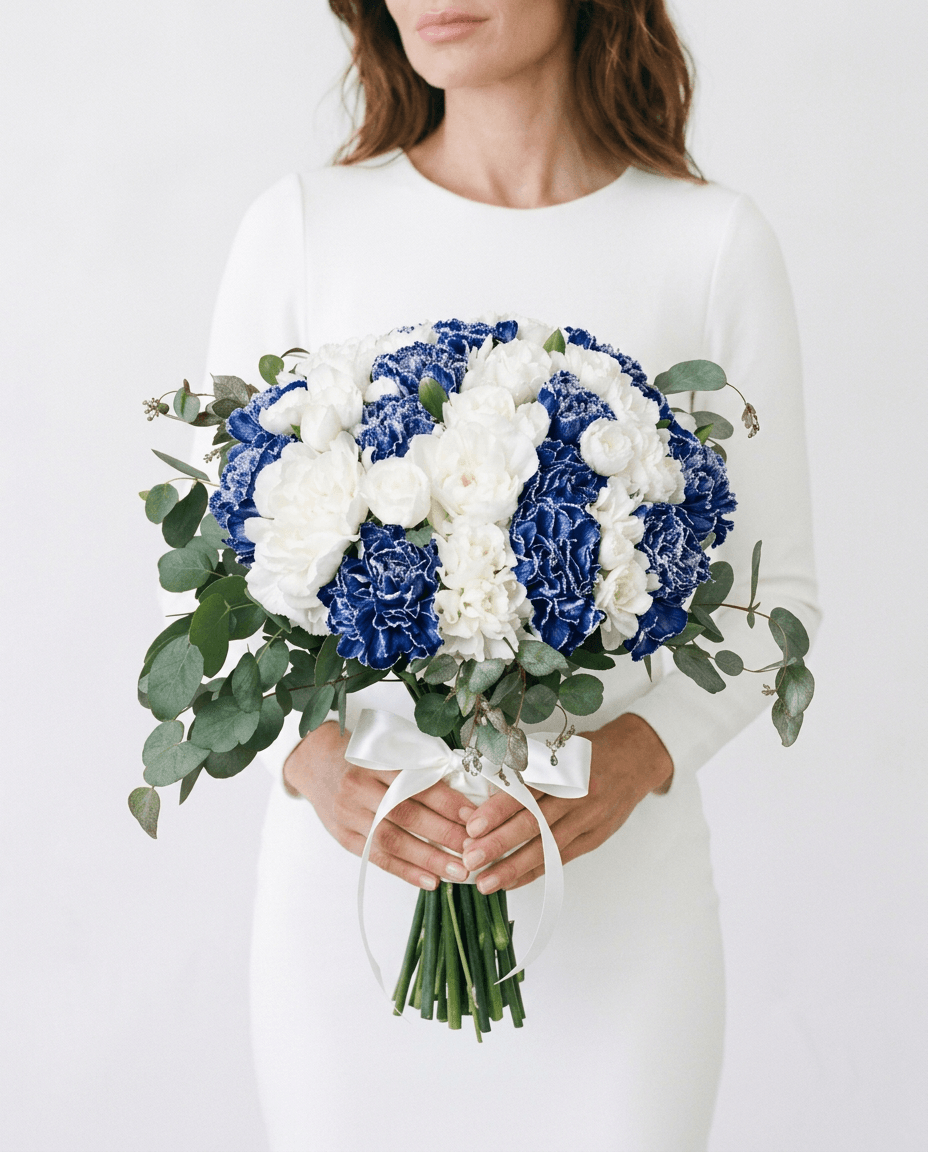 Midnight Elegance Bridal Bouquet