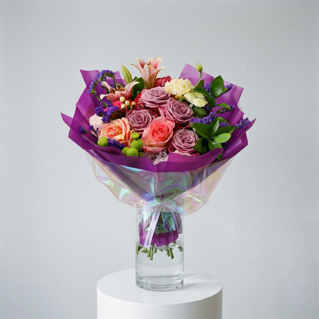 Velvet Blush Garden Bouquet