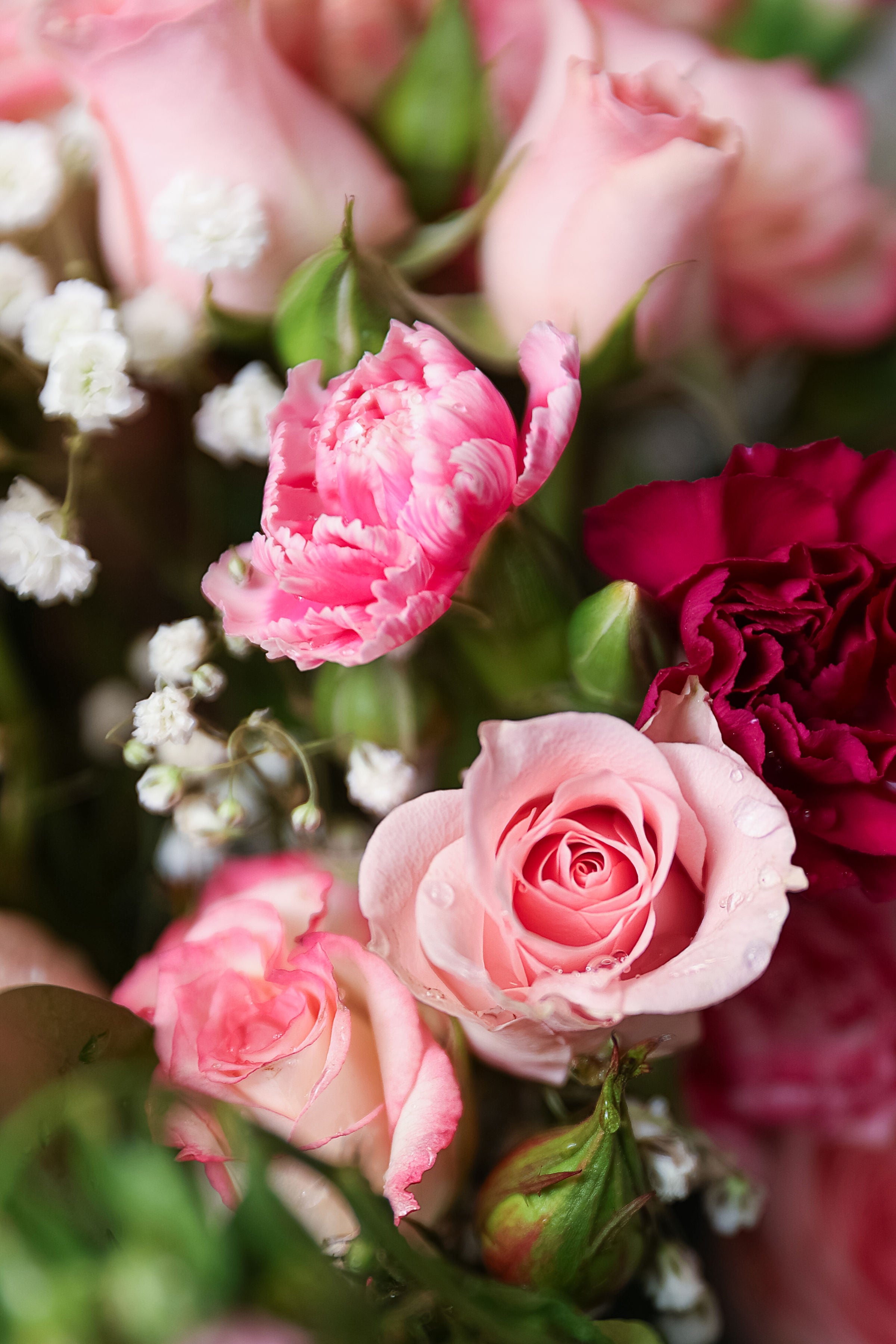 Blush Romance Flower Box