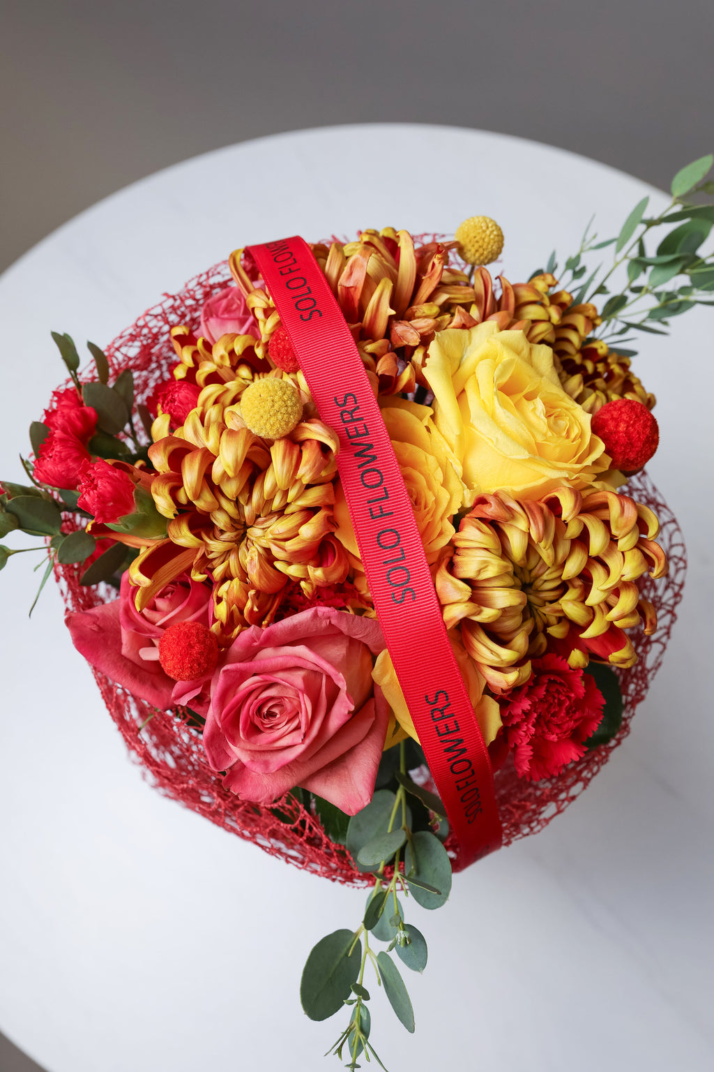 Autumn Flame Bouquet