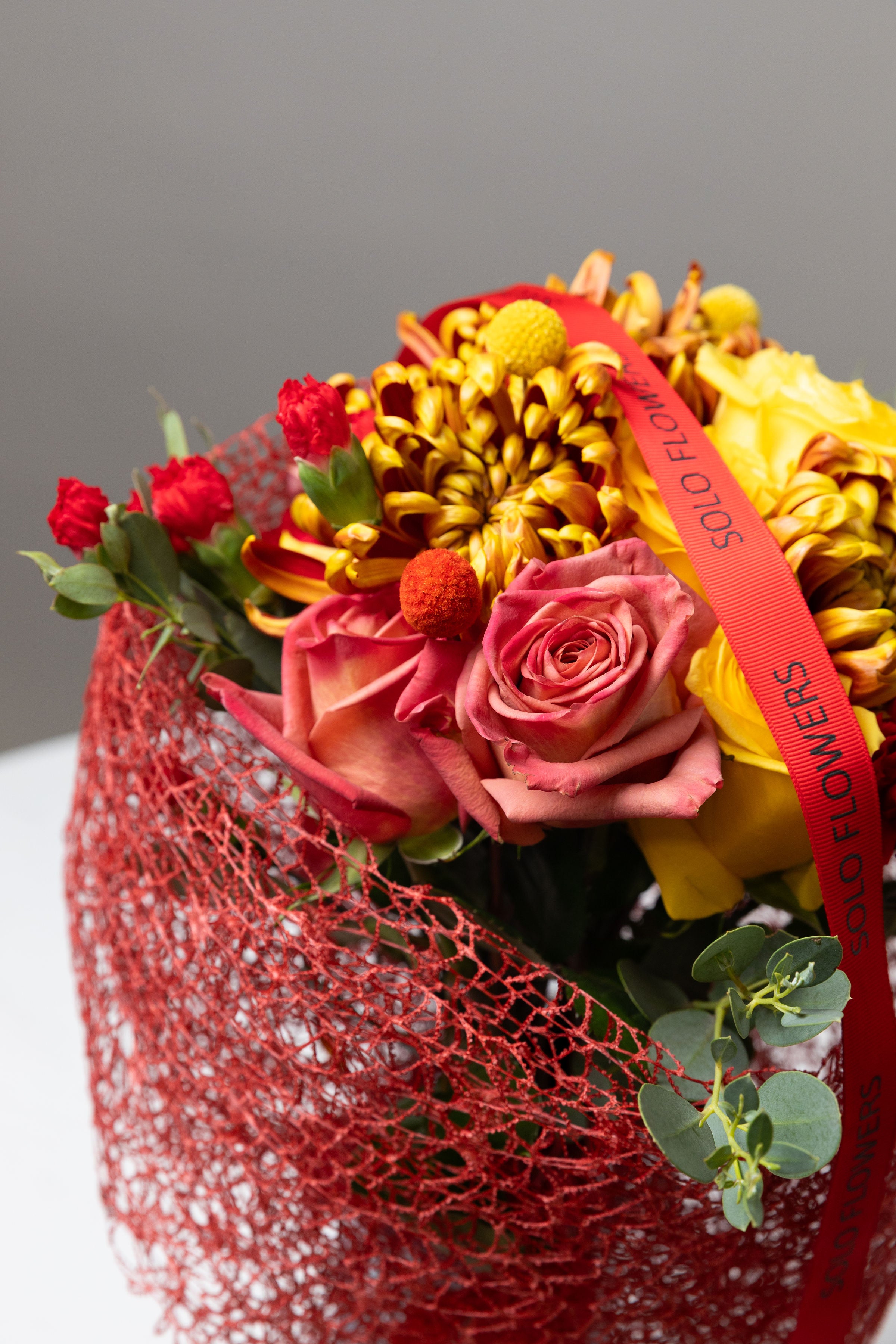 Autumn Flame Bouquet