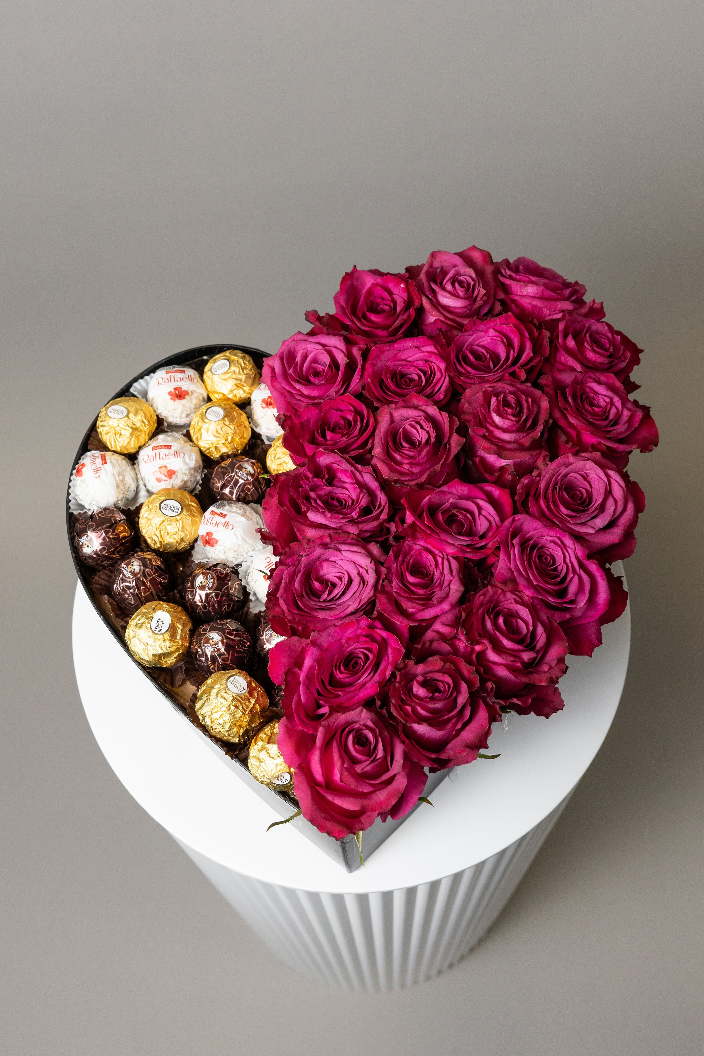 Sweet Heart Rose & Chocolate Box