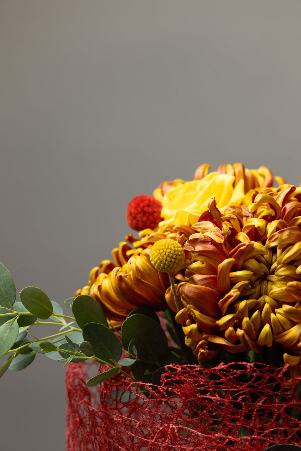 Autumn Flame Bouquet
