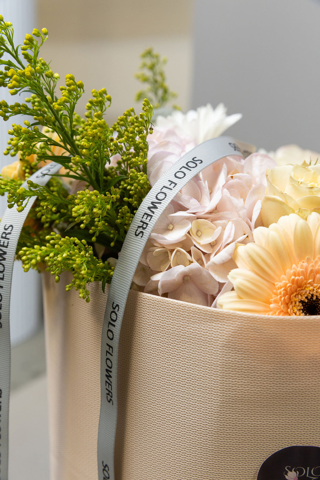 Peach Whisper Bloom Bag