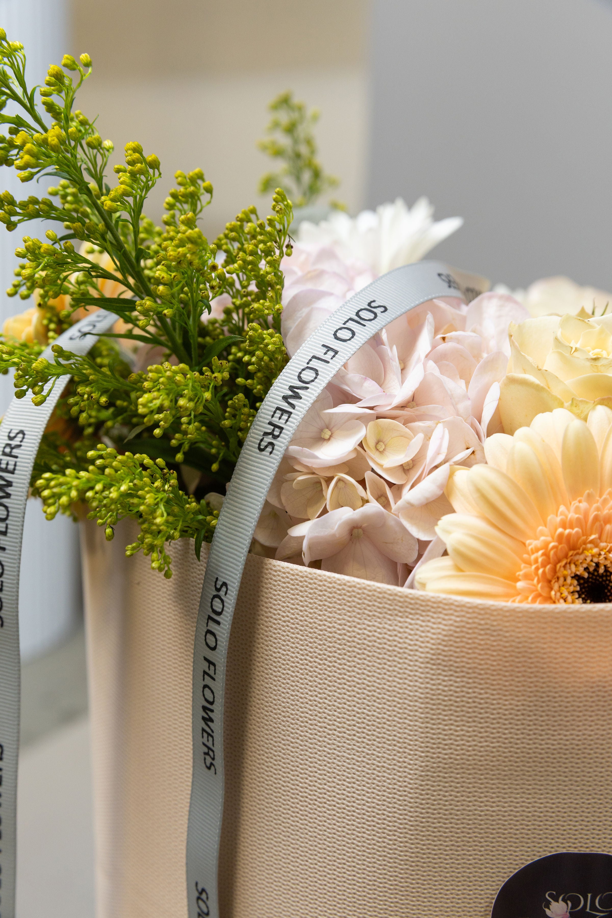 Peach Whisper Bloom Bag