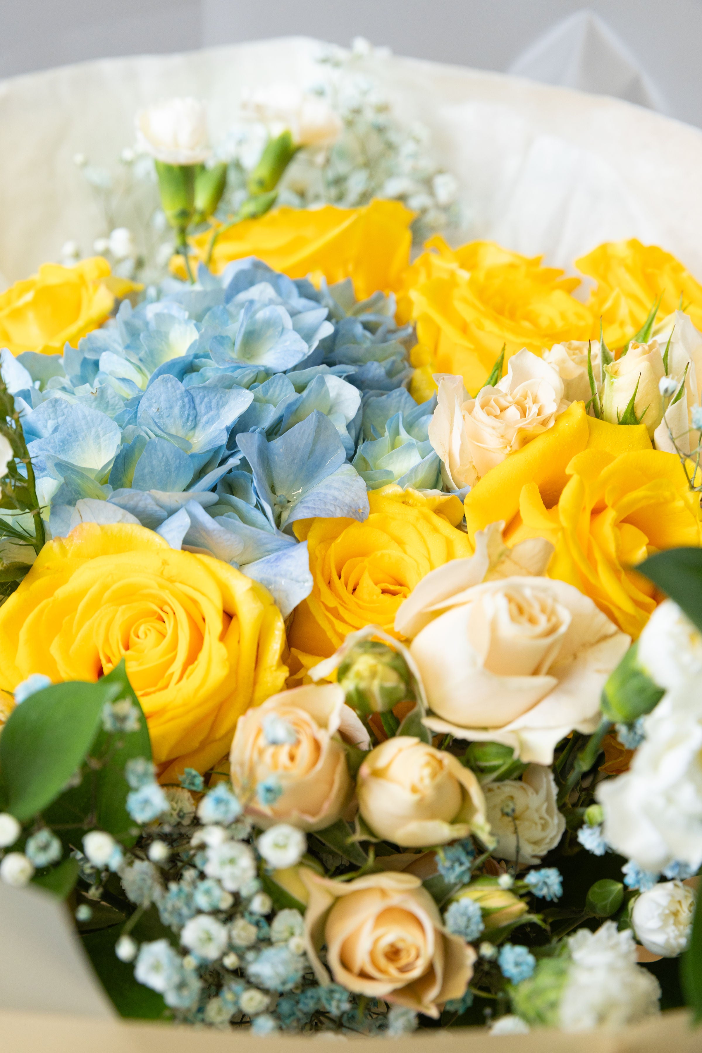 Blue Sunrise Bouquet