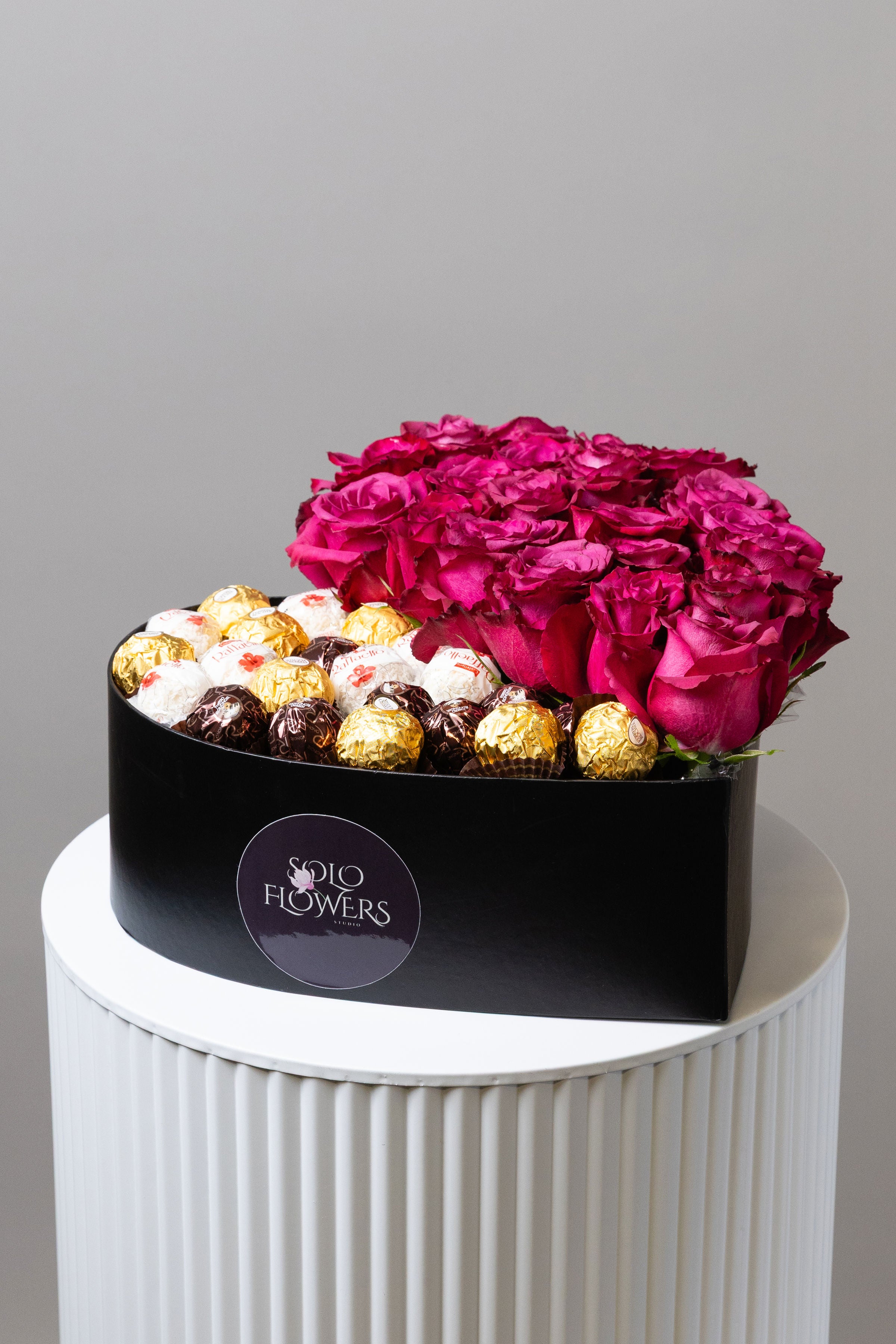 Sweet Heart Rose & Chocolate Box