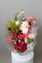 Crimson Harmony Bouquet