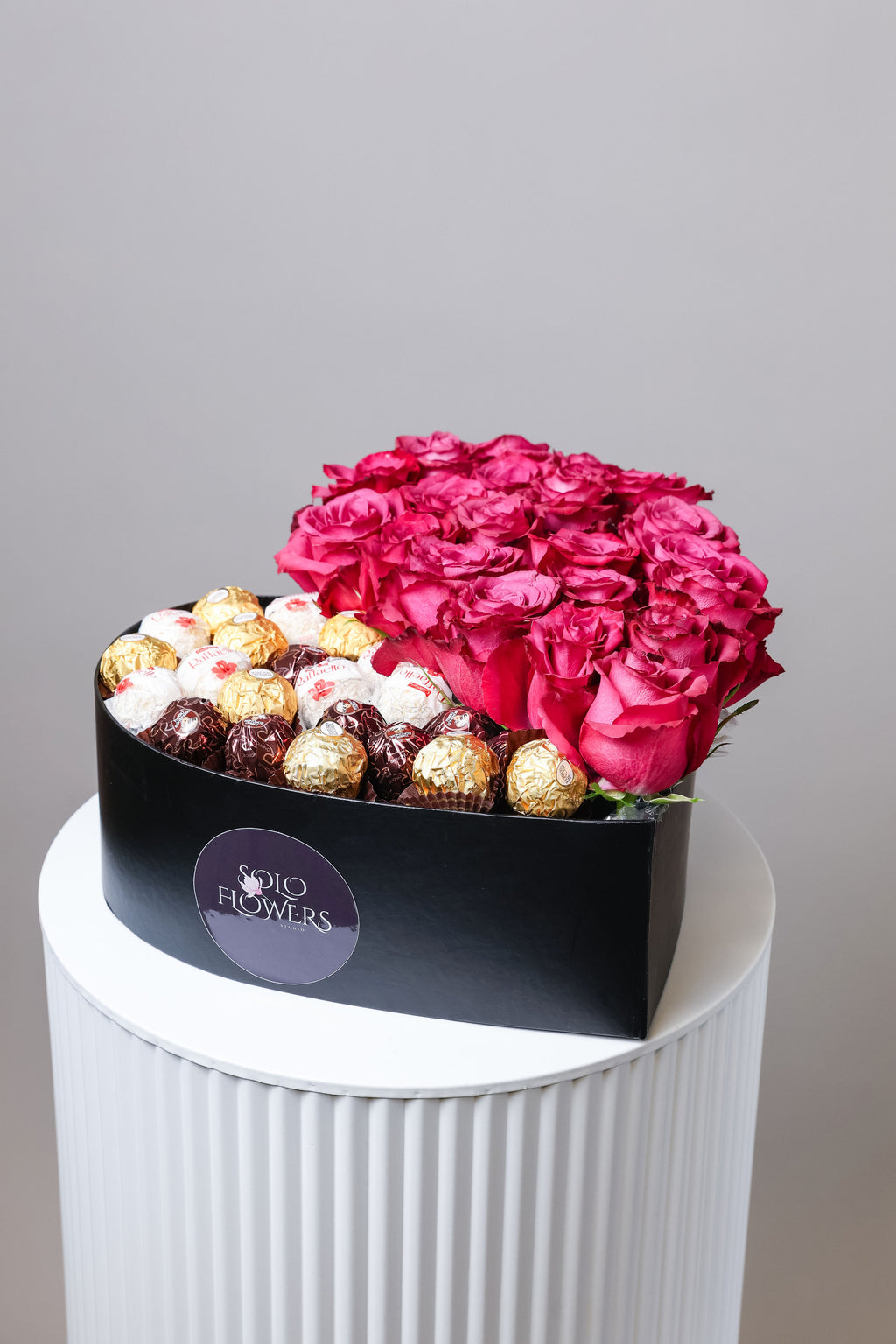 Sweet Heart Rose & Chocolate Box