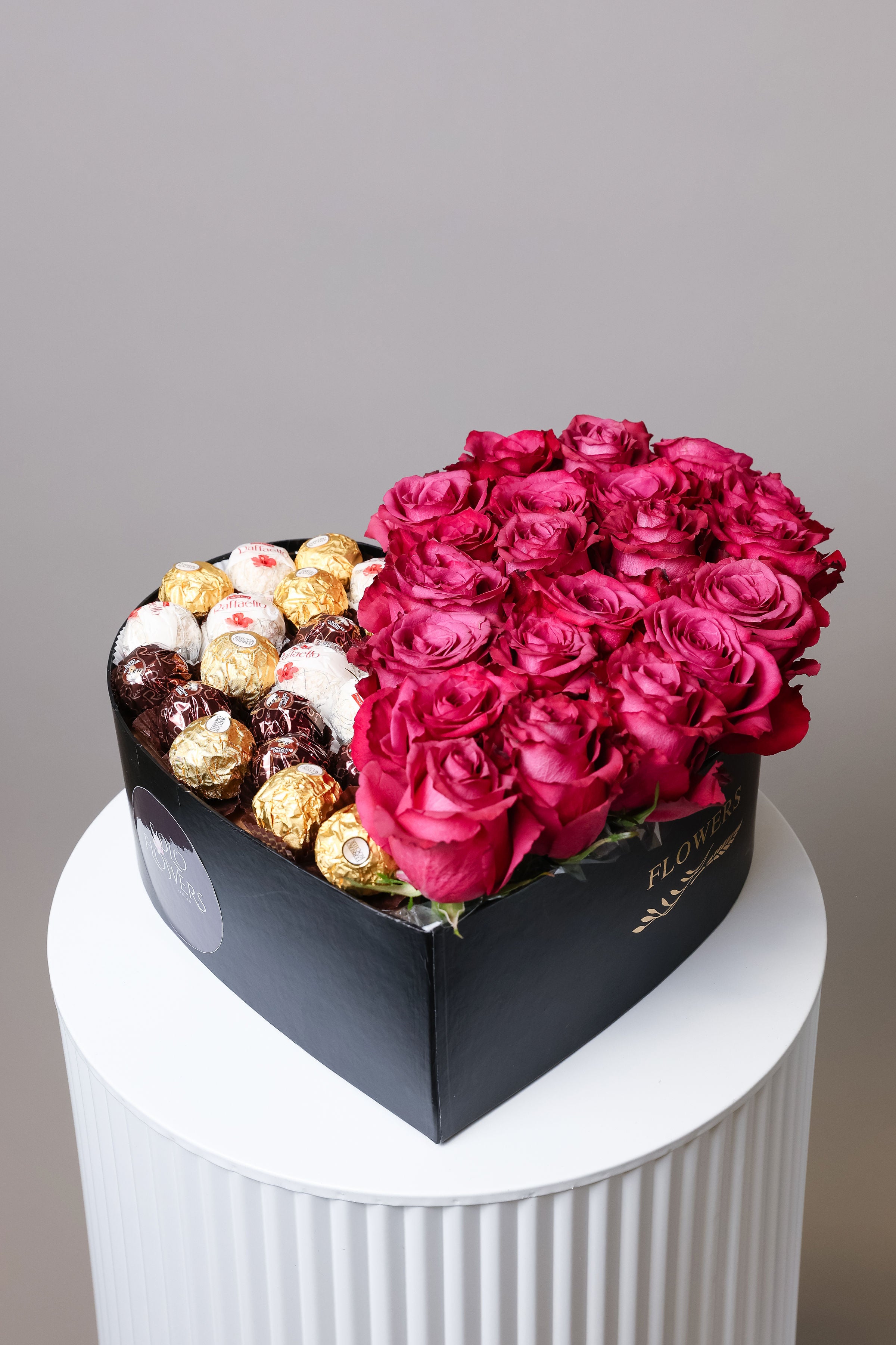 Sweet Heart Rose & Chocolate Box