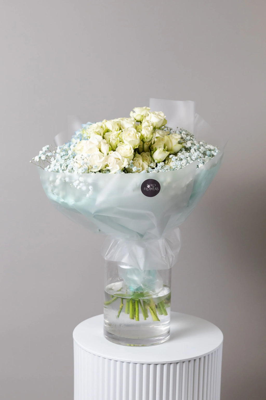 Blue Serenity Rose Bouquet