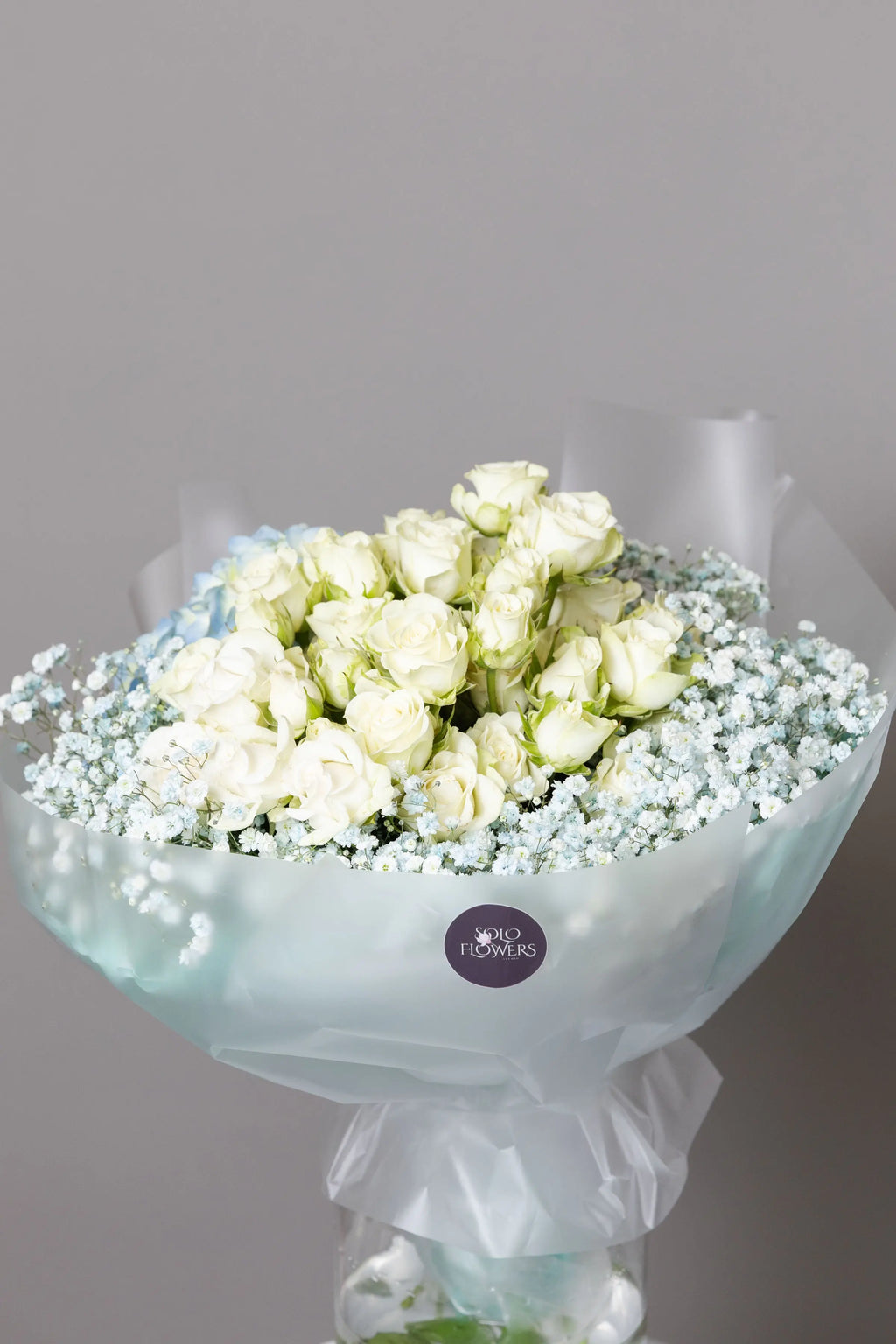 Blue Serenity Rose Bouquet