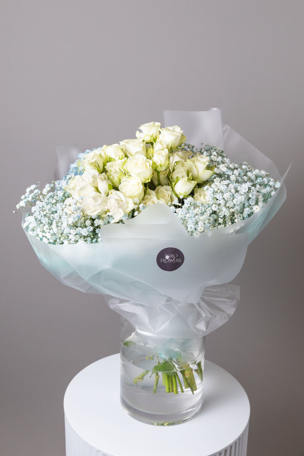 Sky Whisper Rose Bouquet