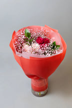 Blushing Charm Rose Bouquet