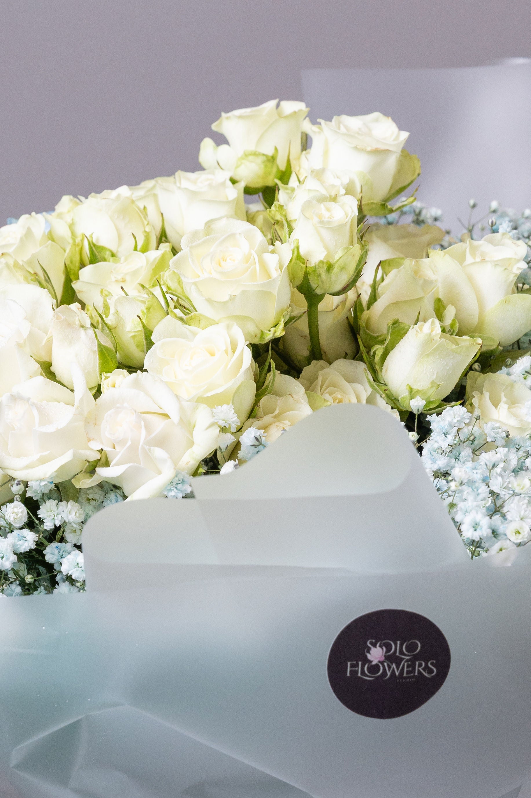 Sky Whisper Rose Bouquet