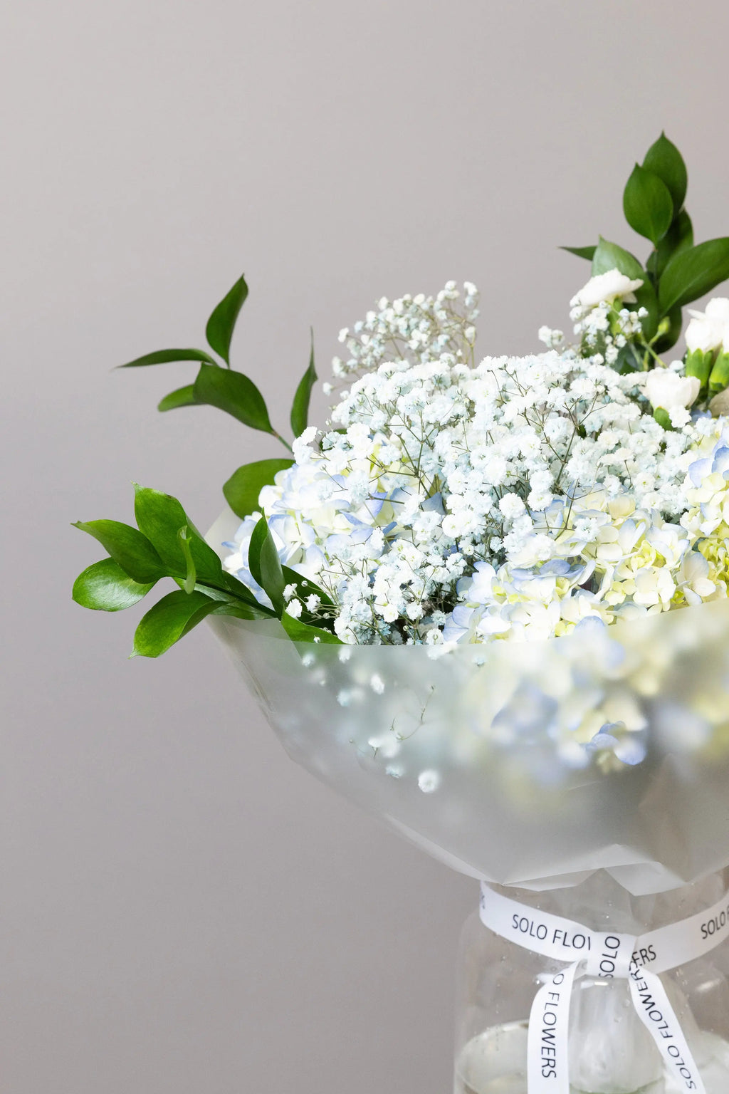 Blue Mist Hydrangea Bouquet