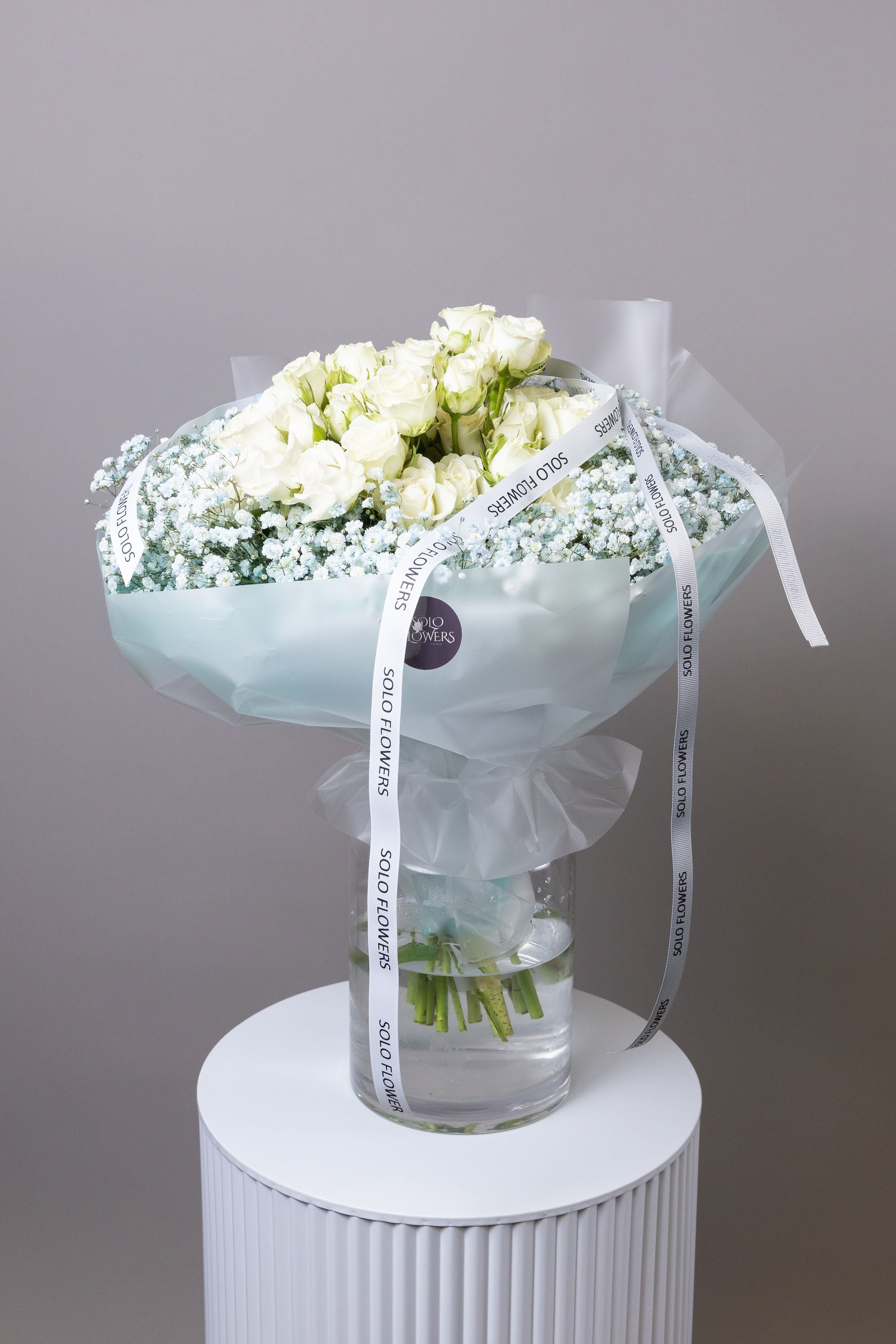 Sky Whisper Rose Bouquet