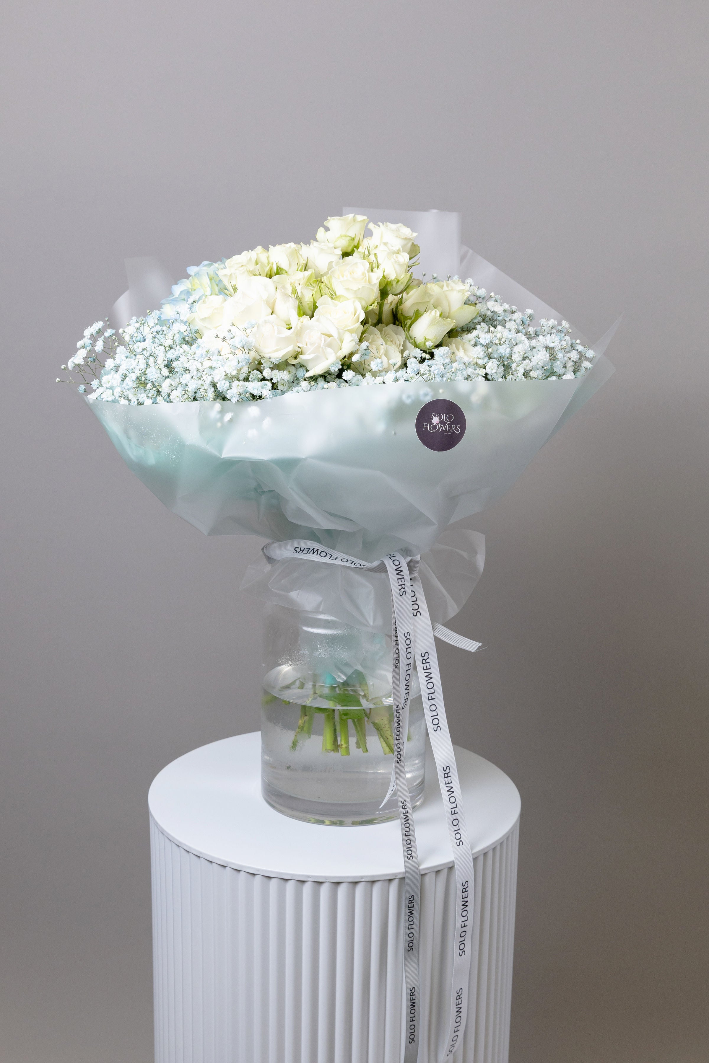 Sky Whisper Rose Bouquet
