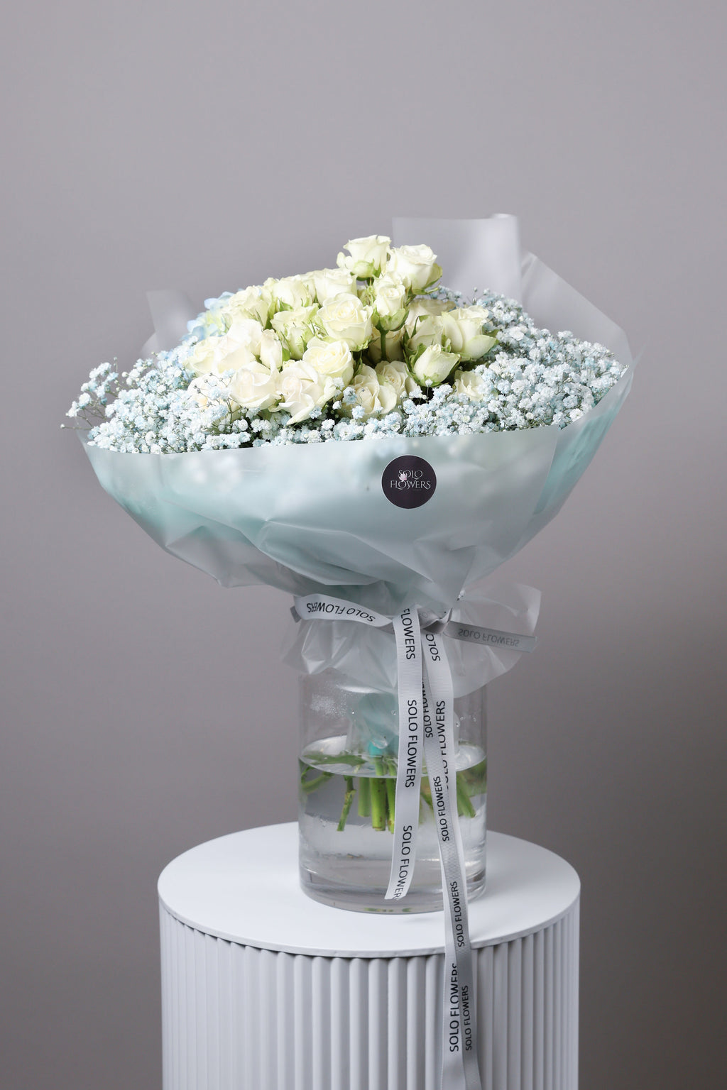 Sky Whisper Rose Bouquet
