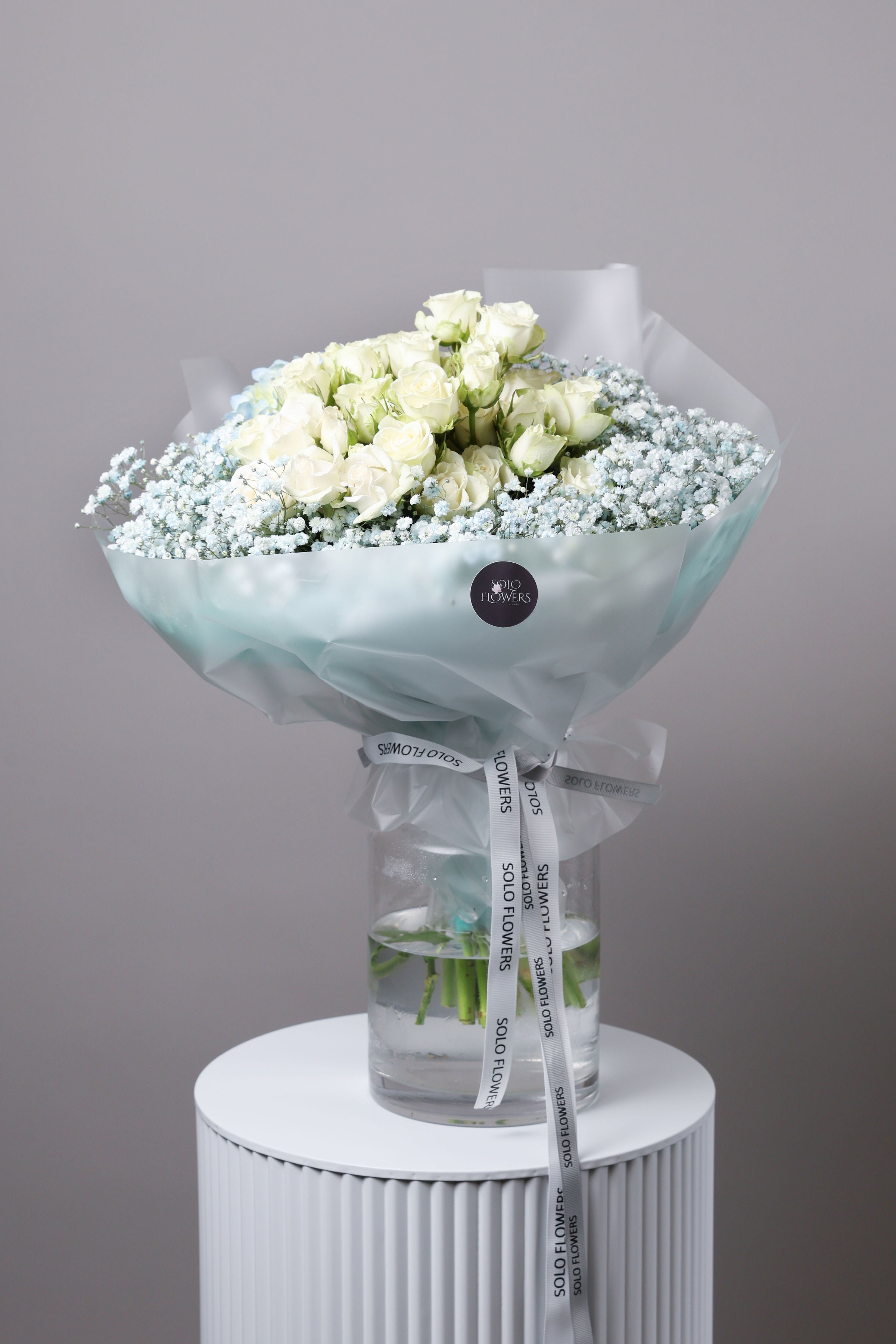 Sky Whisper Rose Bouquet