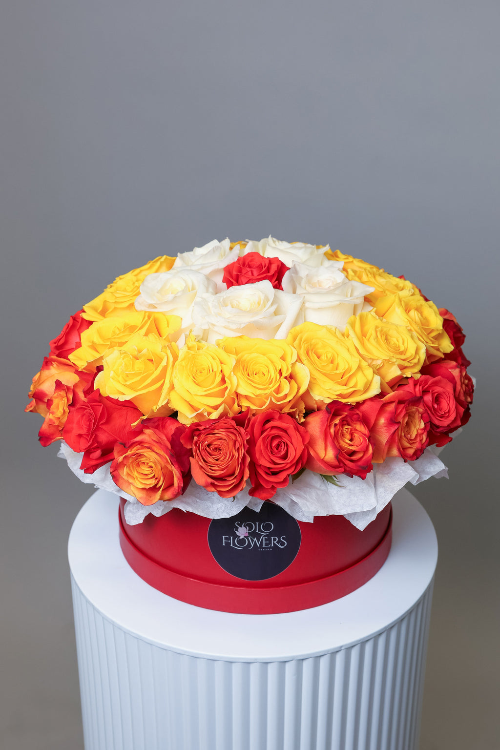 Sunset Harmony Rose Box