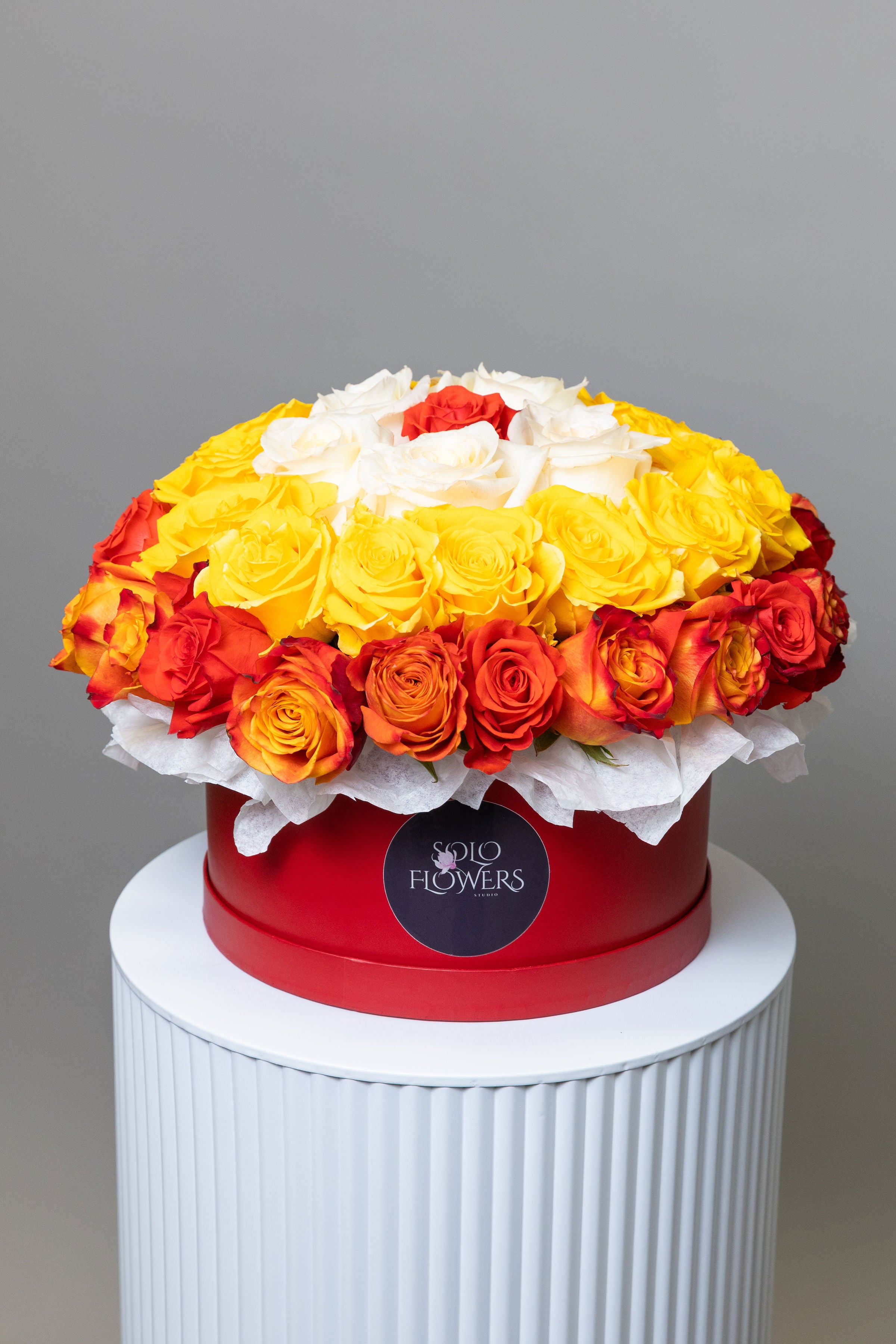 Sunset Harmony Rose Box