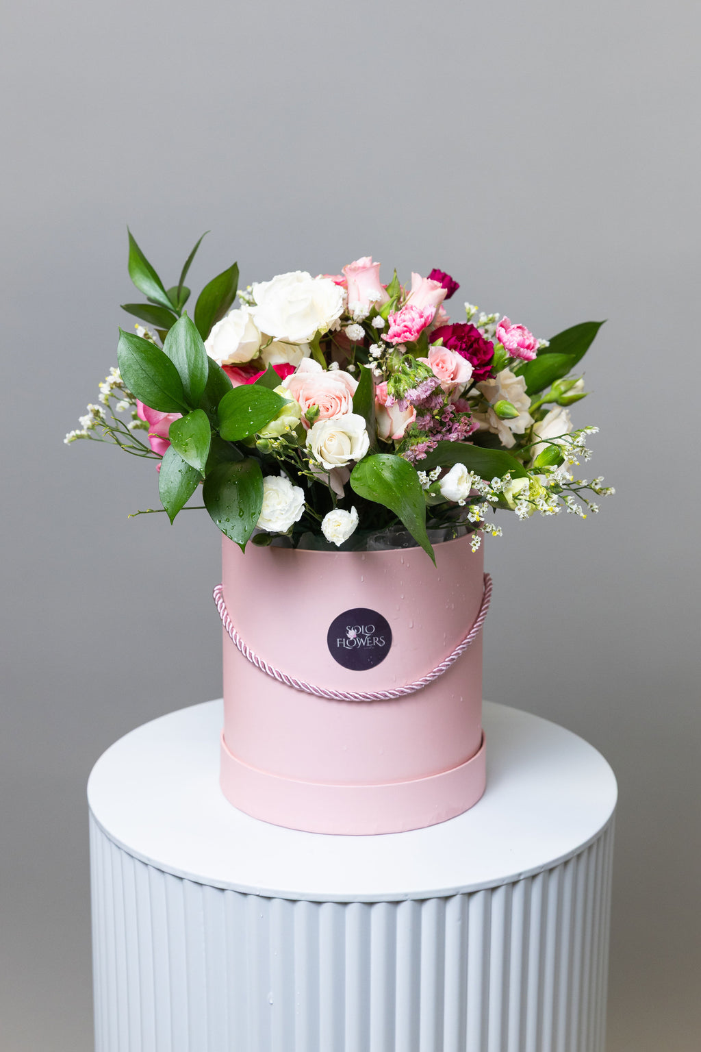 Blush Romance Flower Box