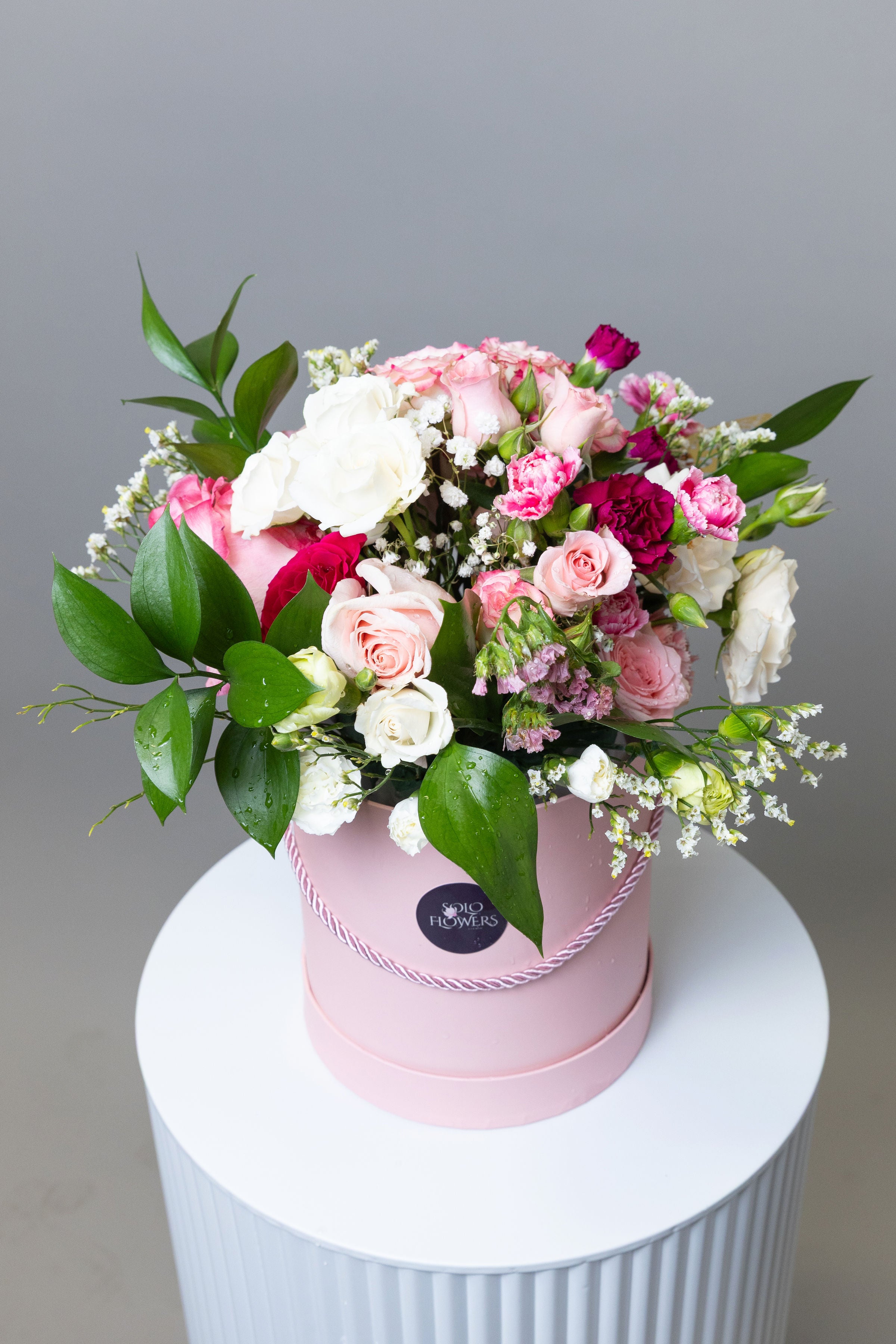 Blush Romance Flower Box