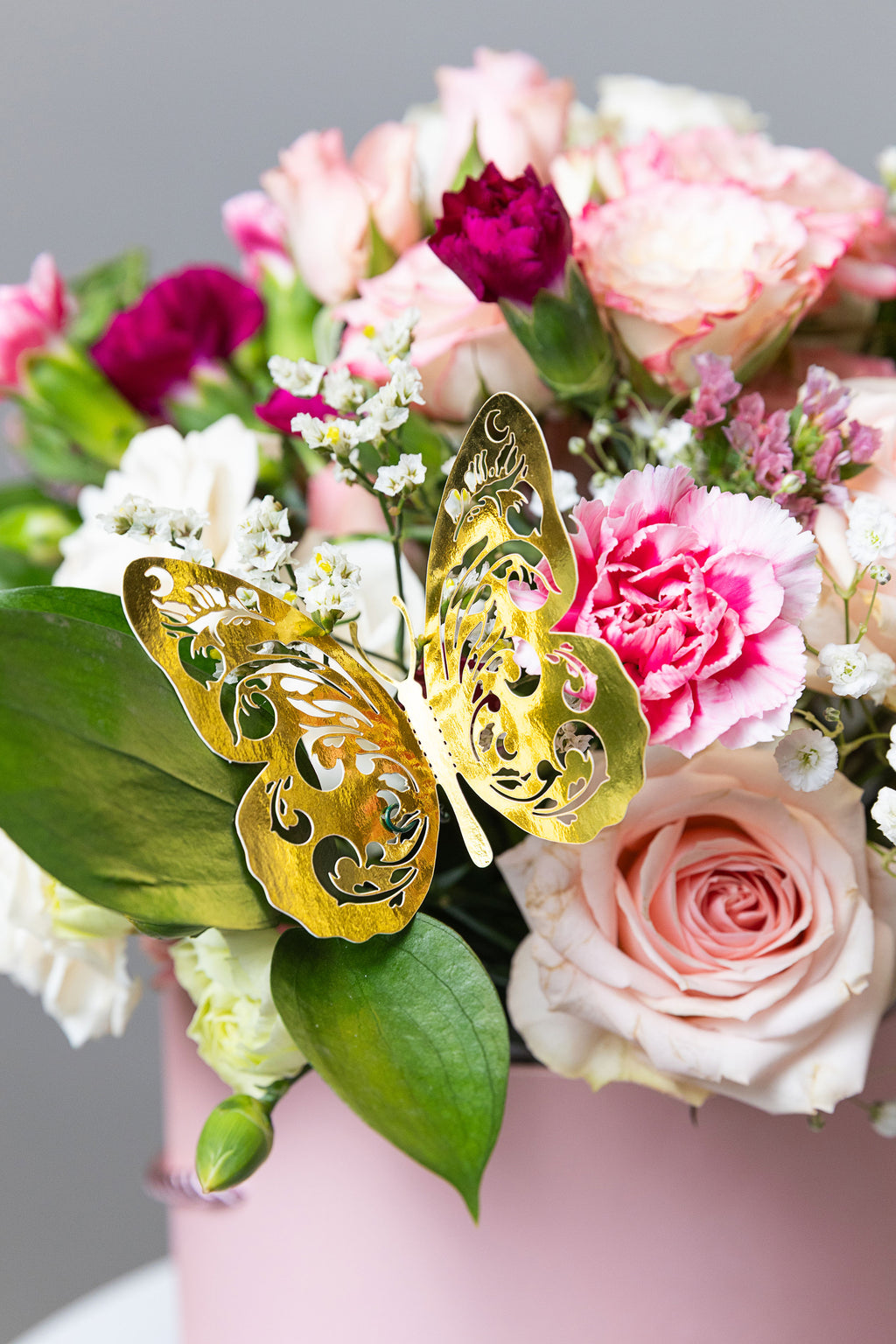 Blush Romance Flower Box