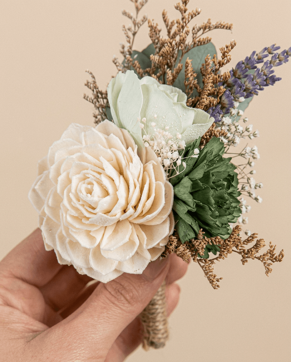 Rustic Meadow Wrist Corsage