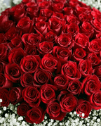 Grand Red Rose Dome Bouquet