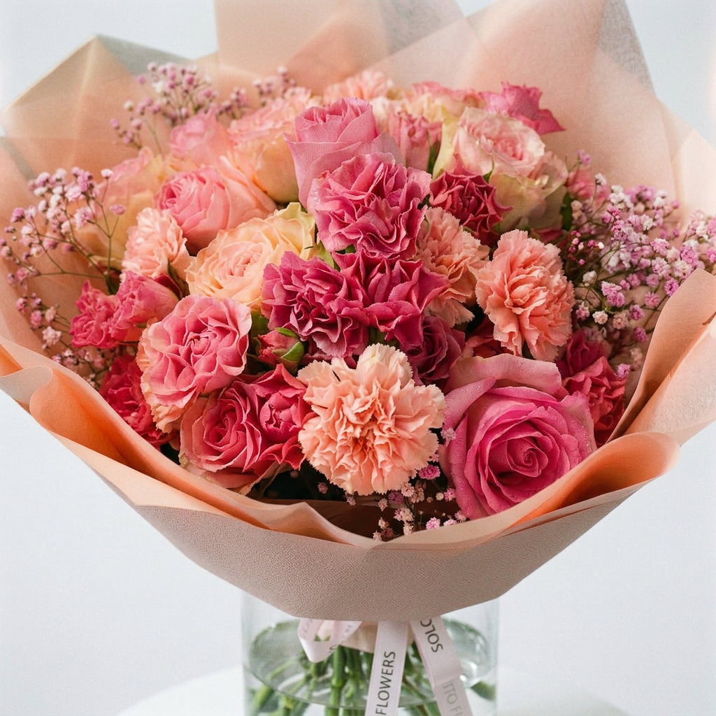 Blush Pink Delight Bouquet