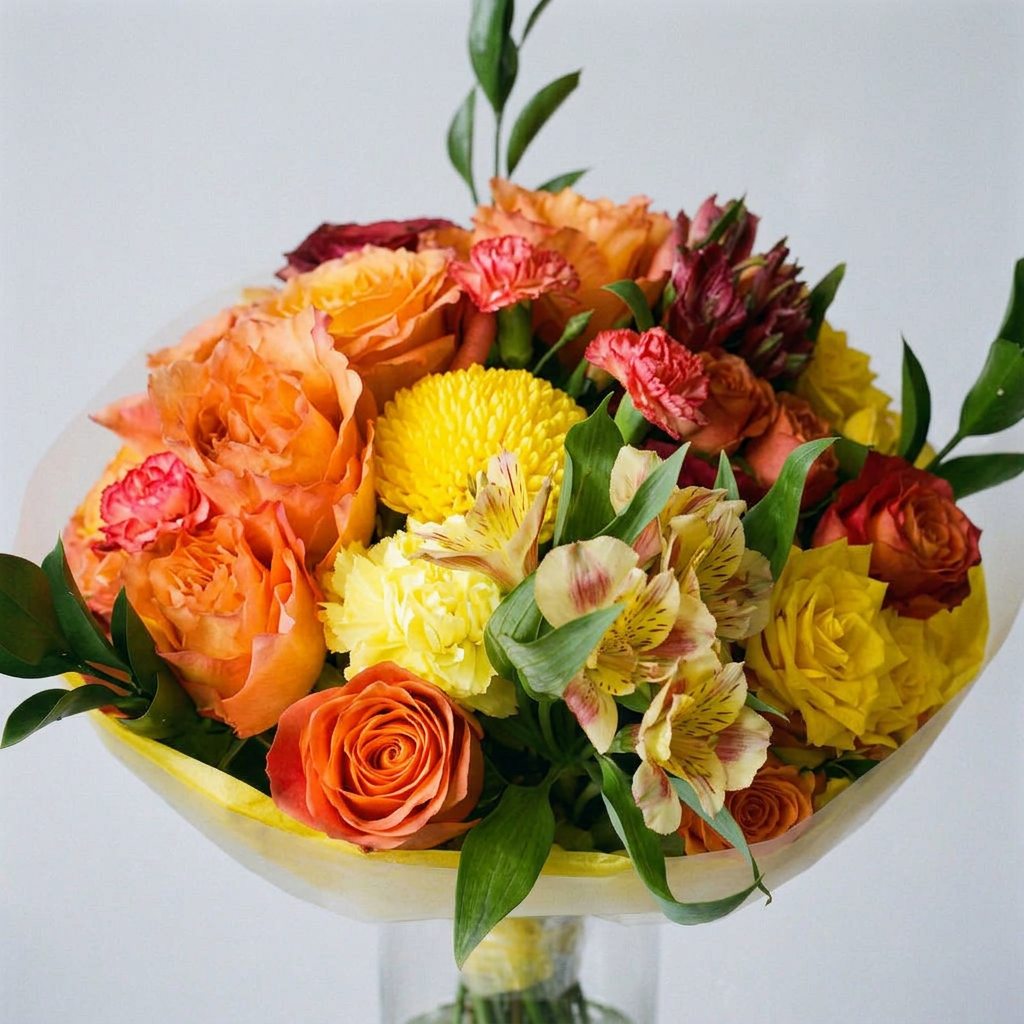 Sunny Citrus Bloom Bouquet