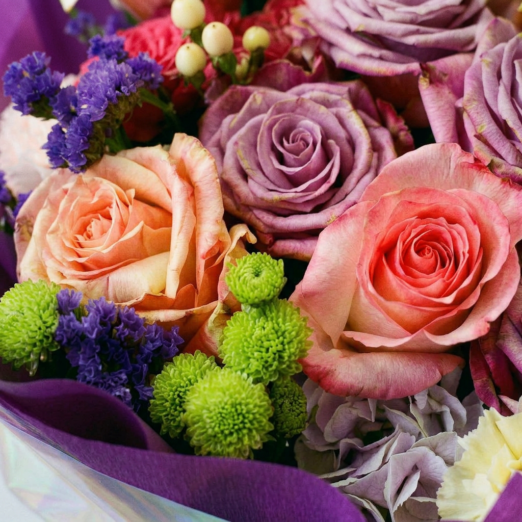 Velvet Blush Garden Bouquet