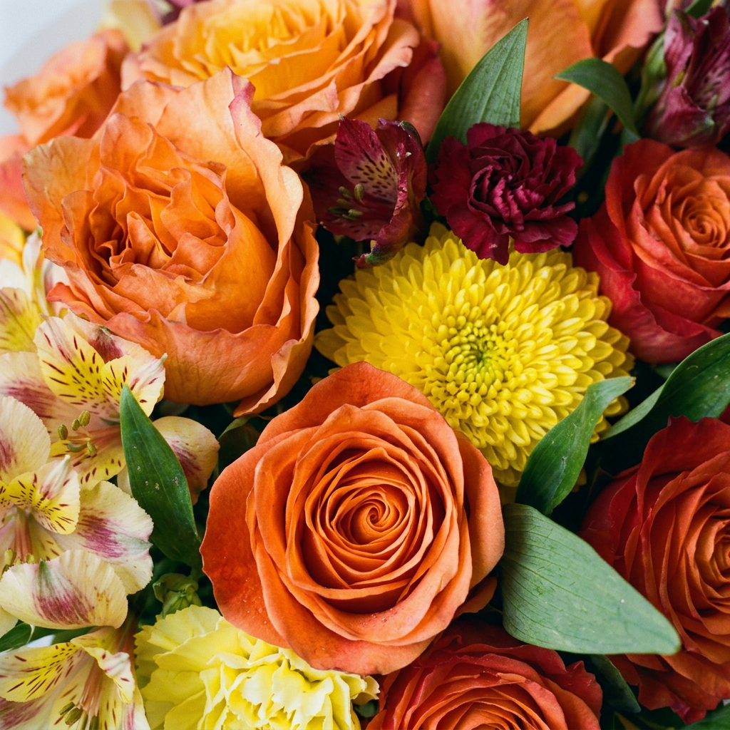 Sunny Citrus Bloom Bouquet