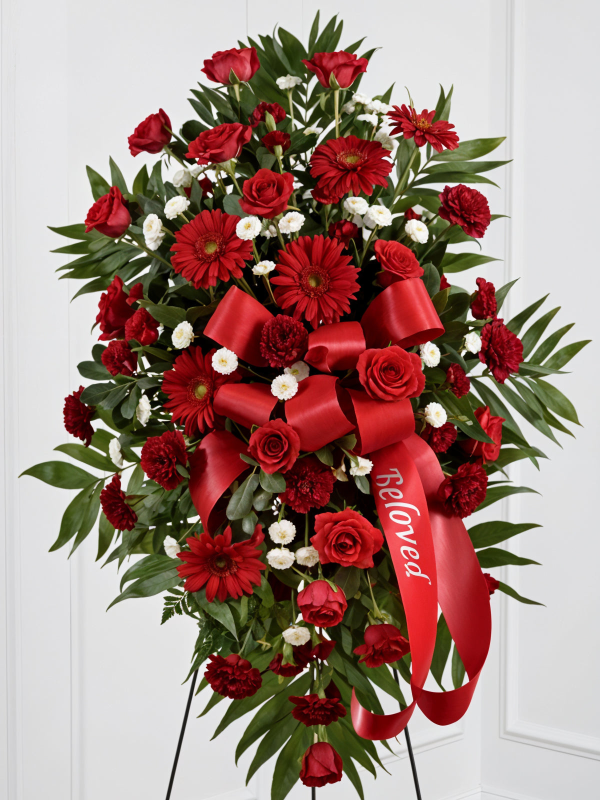 Crimson Tribute Standing Spray