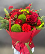 Christmas Ruby Bouquet