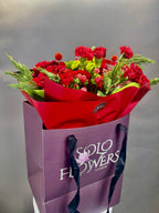 Christmas Ruby Bouquet