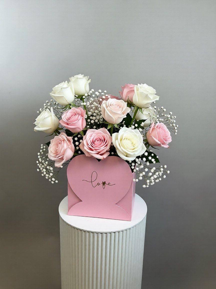 Blush & Cream Love Arrangement