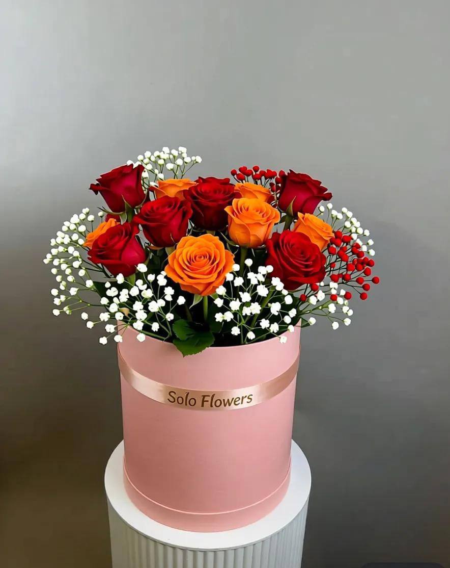 Sunset Rose Box