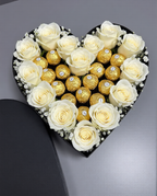 Sweetheart Rose & Chocolate Box